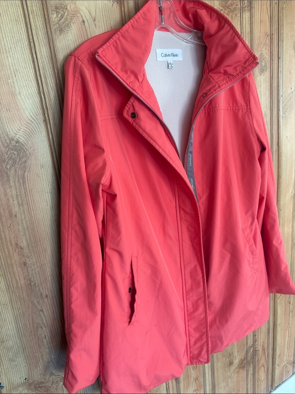 Calvin Klein Coral Lightweight Utility Jacket - Women - Picture 3 of 13